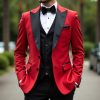 Wedding 3 Piece Men's Groom Suit , Men 3 Piece Suit , Groomsmen Suit , Bespoke Suit , Custom Suit , Men's Clothing
