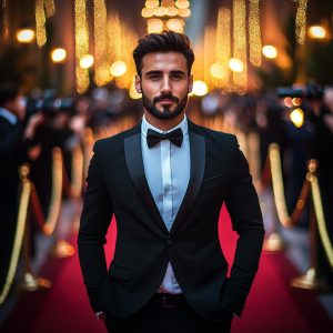 Premium Black Men 2 Piece Suit , Custom Suit , Groomsmen Suit , Bespoke Suit , Wedding , Engagement , Prom , Graduation Party Suit