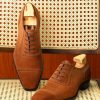 Handmade Brown Leather Loafers: Italian Oxford Wedding Shoes