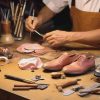 Handmade Qinghua Porcelain Bespoke Leather Shoes: Italian Style Men's Leather Shoes Wedding Shoes For Men