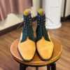 Green And Beige Suede Leather Boots Goodyear Welted Boots Italian Leather Handmade Boots Unisex Boots