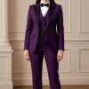 Women’s 3 Piece Suit – Tailored Blazer Set – Custom Formal Outfit – Bridesmaid Dress – Prom Dress