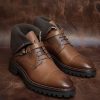 Burgundy Boots For Men Unisex Boots Handmade Vintage Boots Premium Leather Boots Oxford Boots