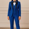 Women's 3 Piece Suit - Tailored Blazer Set - Custom Formal Outfit - Bridesmaid Dress - Prom Dress
