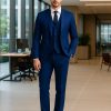 Men 3 Piece Suit Wedding Tuxedo For Groom - Slim Fit Suit With Vest - Formal Pant Suit- Business Men Suits